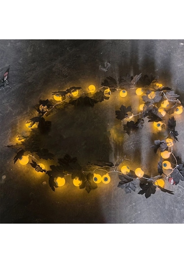 Ambition Siyah-cadılar Bayramı Süslemeleri İçin 2 Metre 20 Led