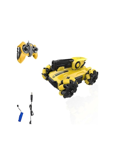 Syr-666-805 Kumandalı Şarjlı 2.4g Çiftli Akrobat Savaşcı Araba