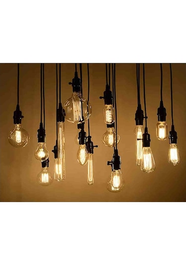 6w Edison Led G95 Glop Ampul Günışığı 3200k Ct 4354 10W-Beyaz