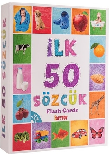 Diytoy İlk 50 Sözcük Hafıza Kartları