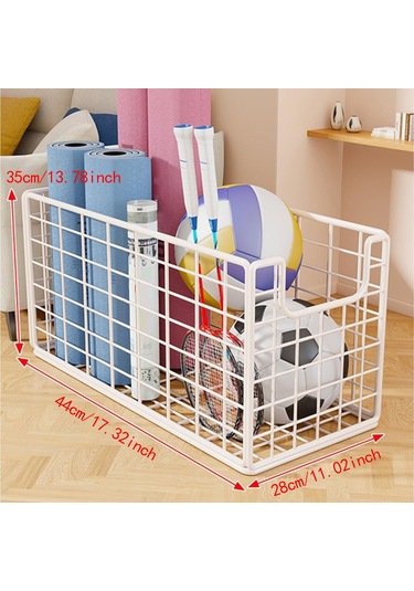 Suntek Yoga Matı Saklama Sepeti Banyo Yurt Odası İçin Sağlam Beyaz