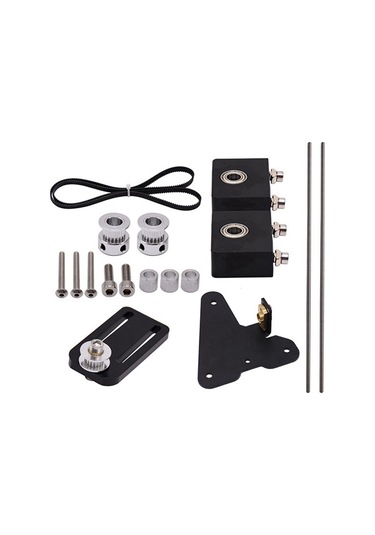 Gatherco 1 Set 3d Yazıcı Aksesuarları Çift Z Eksenli Yükseltme Kiti 3d Yazıcı Parçaları Crealıty Ender-3 Ender-3v2 Ender-3 Pro Yazıcı İçin