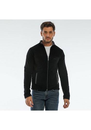 Slazenger SAFRANO I Erkek Polar Siyah