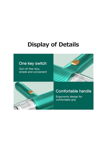 Reedark Kablosuz Taşınabilir 20kpa Güçlü Emişli 300w Akıllı Toz Akarı Temizleme Makinesi