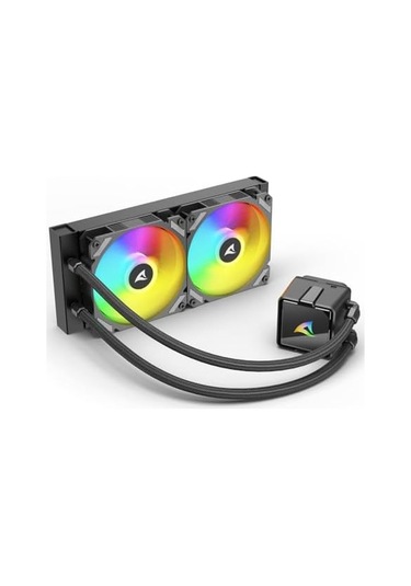 Sharkoon Fan Sıvı Soğ. Amd/ıntel Argb S50 Argb Black