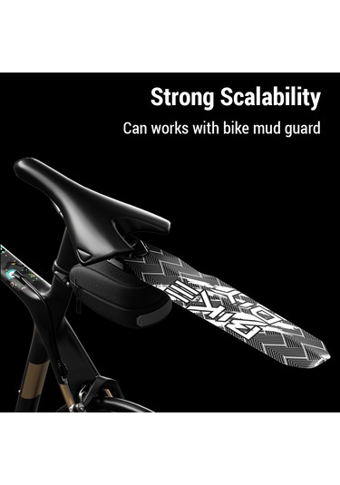 Jeemson Enlee Bisiklet Saddle Çanta, Dağ Ve Yol Bisikletleri İçin, Hızlı Çıkartma, Katlanabilir, 0.5l Depolama Kapasitesi, Çöl Rengi - Büyük Boy Camel