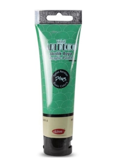 Plus Akrilik Boya 100ml Tüp 468 Sap Yeşili 468 Sap Yeşili