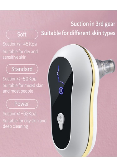 Samdoo Beyaz Elektrikli Siyah Nokta Çıkarıcı - 5 Farklı Prob Ve 3 Güç Modu İle Gözenek Temizleme, Ani Tüketim Ve Cilt Yenileme Cihazı Çok Renkli
