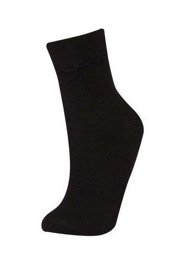 DeFacto Kadın Kurdele 2'li Pamuklu Uzun Çorap E2048AXNSKR1