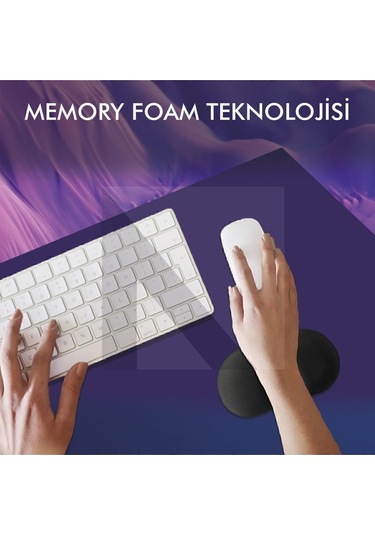 MP03 - Memory Mouse Bilek Destek Pedi Yumuşak, Ergonomik