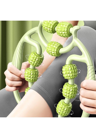 Dianziye Yeşil 9 Tekerlekli Dairesel Bacak Klembi - Kas Yorumu Giderici, Akupunktur Meridyen Masajı, Fitness Ve Yoga İçin Kompakt Bacak Masaj Aleti Çok Renkli Dianziye Yeşil 9 Tekerlekli Dairesel Bacak Klembi - Kas Yorumu Giderici, Akupunktur Meridyen Masajı, Fitness Ve Yoga İçin Kompakt Bacak Masaj Aleti Çok Renkli
