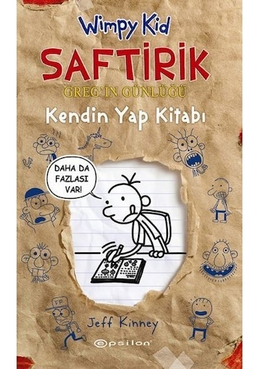 Saftirik Greg'in Günlüğü - Kendin Yap Kitabı - Jeff Kinney - Epsilon Yayınevi