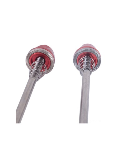 Teltree Ztto Hafif Alüminyum Bisiklet Hızlı Açma Kolları - Ön Ve Arka Tekerlekler İçin Pratik Ve Güvenilir Çözüm Kırmızı