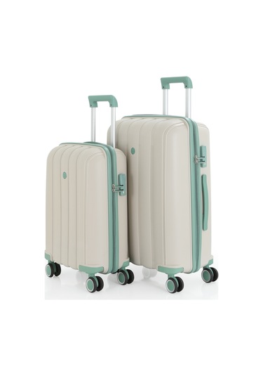 Mçs Polipropilen 2li Valiz Seti Orta & Kabin V305 S21yy1000076-set 10730 Çok Renkli