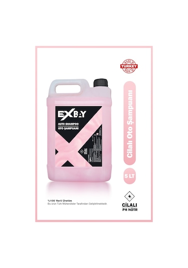 Exbay Car Shampoo - Oto Şampuanı 5 Lt Uyumlu