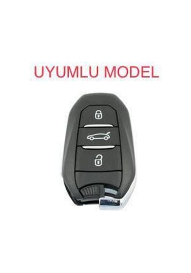 2 Adet Peugeot 308 508 2008 3008 4008 5008 Uyumlu Silikon Anahtar