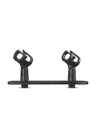 Wondernest A16 Çift Başlı Mikrofon Klipsi, Alüminyum Direk Mikrofon Aksesuarları