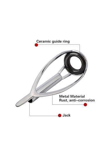 MSO Olta Balıkçılık Paslanmaz & Seramik Kamış Yenileme Uç Halkaları