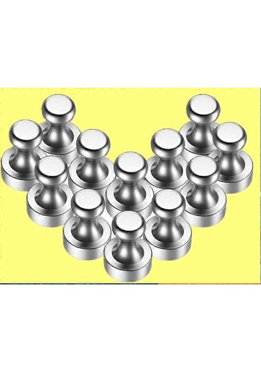 Manyetik İğneler 30 Parça Metal Pratik Buzdolabı Mıknatısları Beyaz Tahtalar, Ofis Mıknatısları, Araba Mıknatısları İçin Mükemmel B Çok Renkli