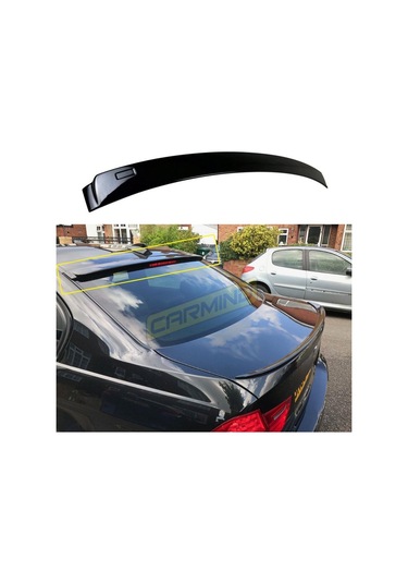 Bmw 3 Serisi E90 Cam Üstü Spoiler Piano Black 2005-2011