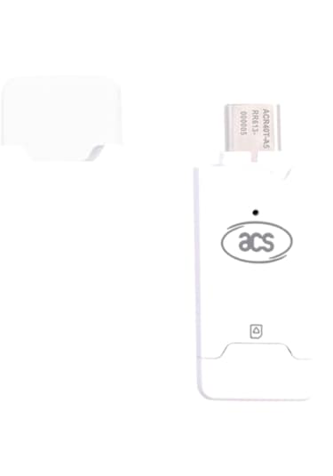 Acr40t Type-c Temaslı Akıllı S/c Kart & E-imza Okuyucu/kodlayıc