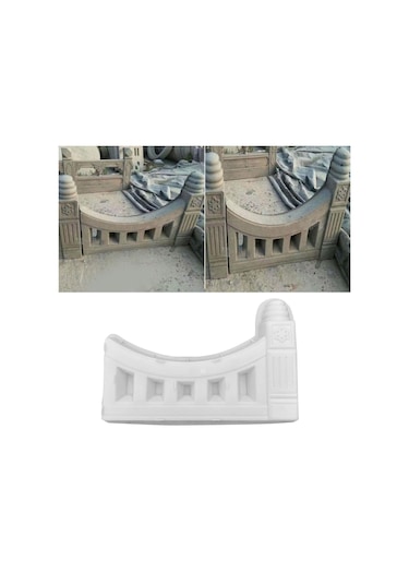 Suntek Bahçe Çit Kalıp Beton Sıva Çimento Yeniden