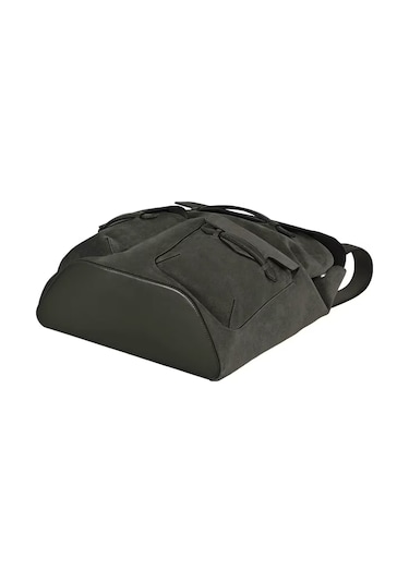 Montblanc Envelope Süet Deri Sırt Çantası 222285 yeşil