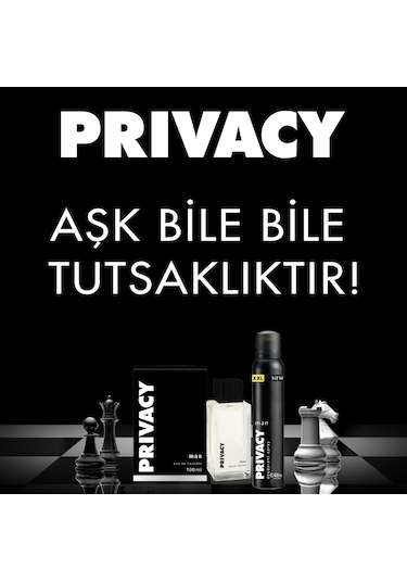 Privacy Man Erkek Sprey Deodorant 6x200 Ml