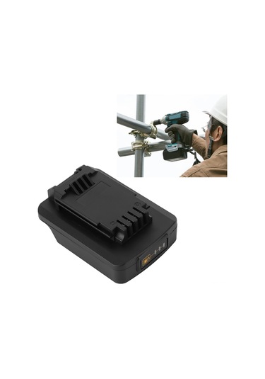 Padalink Makita 18v Li-poly Akü İçin Elektrikli Alet Adaptörü - Dayanıklı Abs + Nikel Kaplı Çelik Yapı, Güvenli Ve Taşınabilir Dönüştürücü Aksesuarı