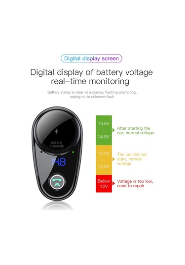 Baseus Araba Kablosuz Bluetooth V4.2 Fm Verici Mp3 Çalar 3.4a Çift Usb Araç Şarj Cihazı, U-disk Ve Eller Serbest Arama Desteği Siyah