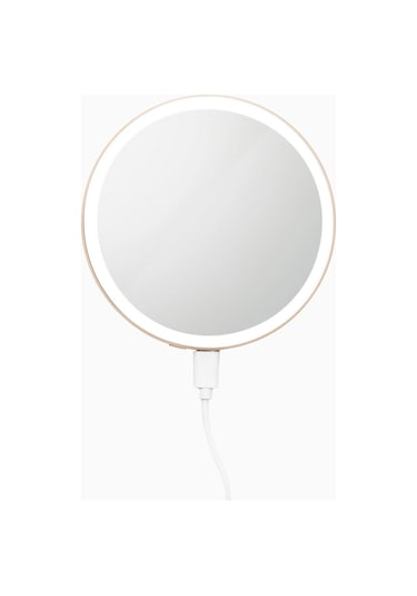 Beautifect Glow Compact Lüks Sensörlü Kompakt Ayna Makyaj Aynaları Altın - Beyaz