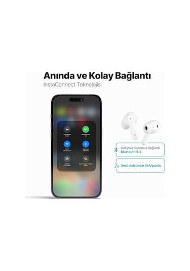 Ttec Airbeat On Tws Bluetooth 5.3 Kablosuz Kulak İçi Kulaklık
