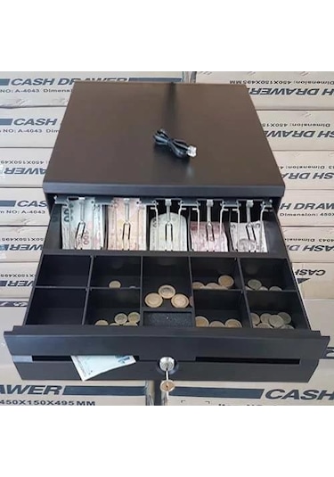 Metal Para Çekmecesi 8+5 13 Gözlü Profesyonel Tip
