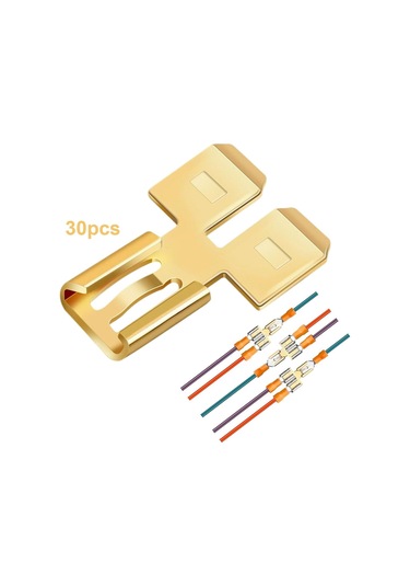 Suntek Çift Sırtlama Maça Konektörü Yalıtımsız Elektrik 30-adet Diğer