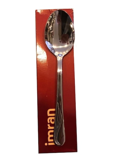 Imran Kuşkanadı Sade Yemek Kaşığı Düzine 12'li