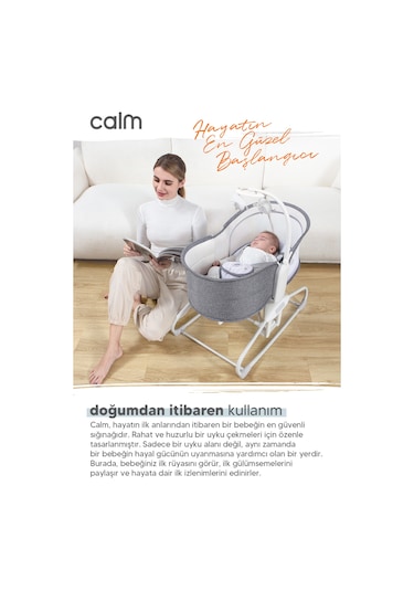 Huggy Calm All In One Sallanabilir Mini Beşik