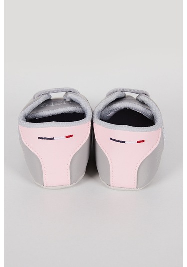 U.S. Polo Assn. Gri Bağcıklı Kız Bebek Ayakkabı 5274-30639 Gri