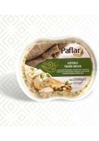 Paflar Fıstıklı Tahin Helvası 1500 G