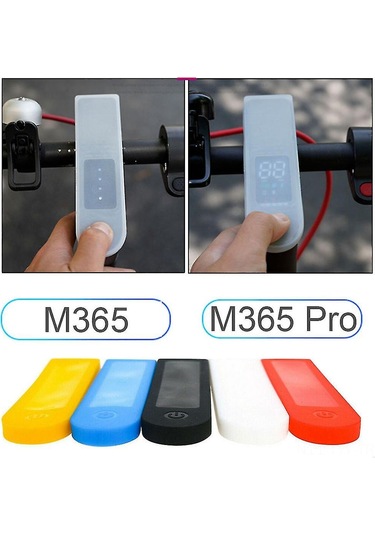 Dianziye Xiaomi M365/m365 Pro Elektrikli Scooter İçin Su Geçirmez, Çizik Korumalı, Esnek Silikon Kontrol Paneli Kapağı - Evrensel Uyumlu, Kolay Kurulum