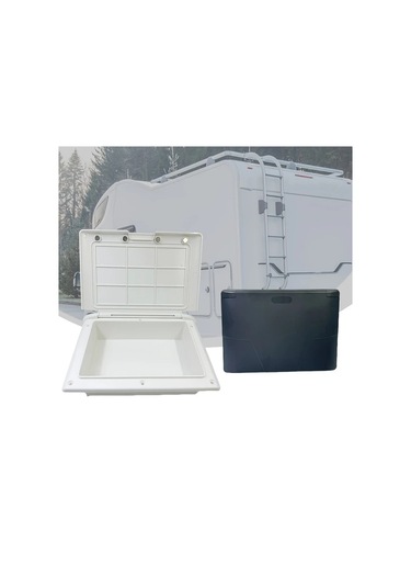 Willowhaven Siyah Dıy Çok Amaçlı Su Geçirmez Rv Elektrik Kutusu - Şalter Kutusu Modifikasyon Aksesuarı Siyah