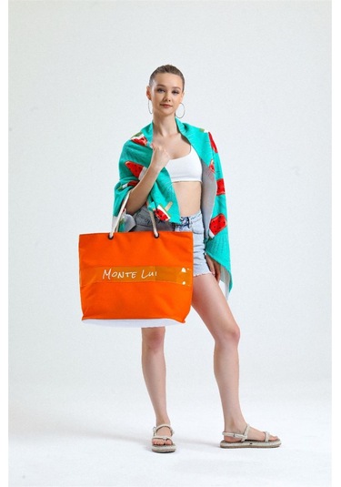 Monte Lui 1011 Plaj Çantası Turuncu