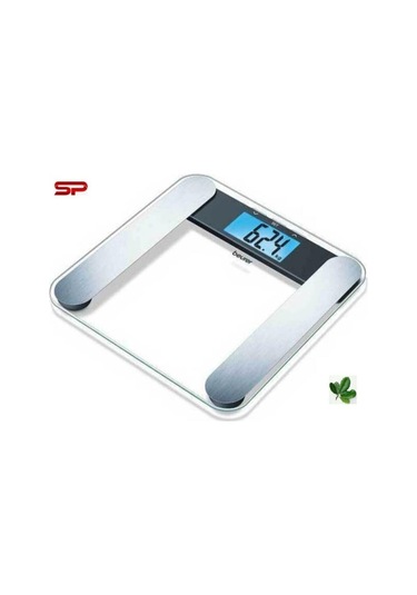 Işıklandırmalı Ekranlı Cam Vücut Analiz Baskülü, Şık Ve Hassas Ölçüm Sağlar.-129731 Beyaz - Pembe