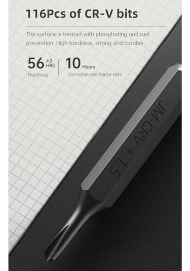 Fastbuy Jm-8183 145 Adet Manuel Çok Amaçlı Alet Seti, Pratik Tornavida Topu