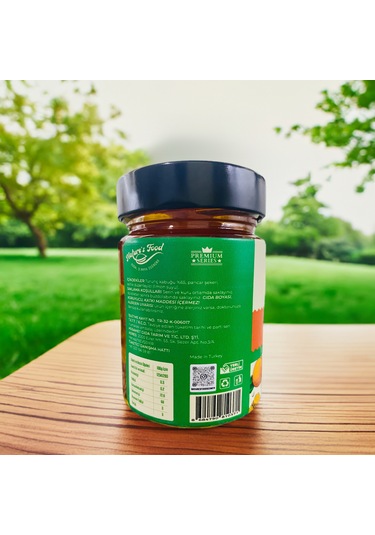 Turunç Reçeli 350gr %65 Turunç Kabuğu, Pancar Şekeri, Limon Suyu Koruyucu Ve Katkı İçermez