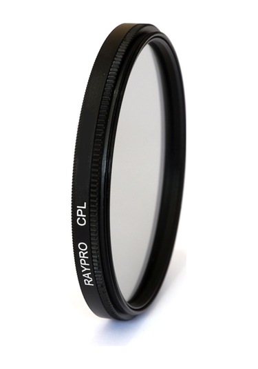 Raypro UV + Polarize Filtre 55 MM + EW-60E Parasoley + Filtre Çantası