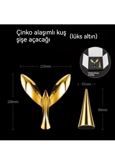 Soulader Şık Kuş Figürlü Metal Şişe Açacağı - Pratik Ev Bira Ve Konserve Açma Aleti Beyaz