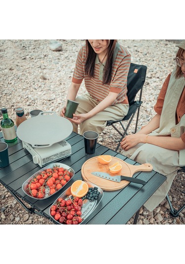 Suofeng Taşınabilir Balıkçı Piknik Sandalyesi Orta Boy M Siyah
