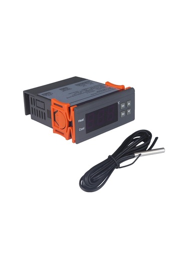 Xiyyadms Mh1210a 12v 10a Mini Sıcaklık Kontrol Cihazı - Isıtma/soğutma, -40 C-120 C, Hassas Led Ekran