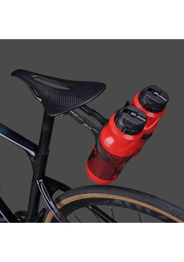 Homyl Bisiklet Su Şişesi Tutucu Adaptörü Aksesuarları Montajı Siyah