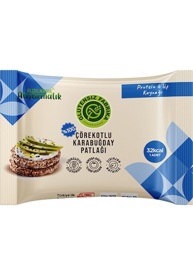 Karabuğday Patlağı Karma 10 Paket Glütensiz & Vegan